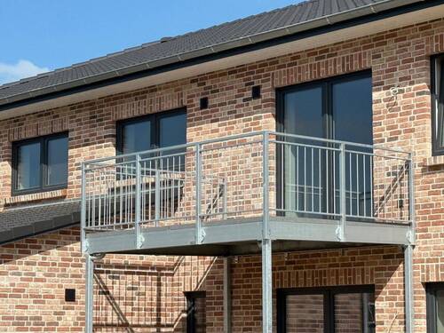 Balkon - 3 Zimmer Etagenwohnung in Albersdorf