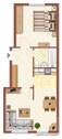 Grundriss - 2 Zimmer Etagenwohnung zur Miete in Halle (Saale)