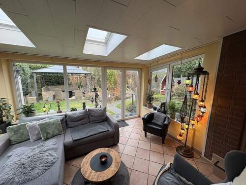 Blick aus Wintergarten - 