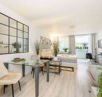 Bestlage Maxvorstadt (St.-Benno-Viertel): Moderne, hochwertig möblierte 1-Zimmer-Wohnung mit Balkon! - München