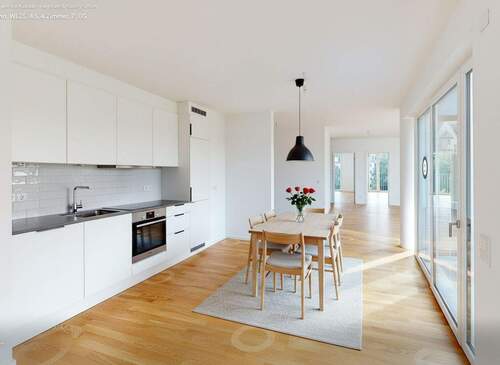 Visualisierung Küche - 4 Zimmer Etagenwohnung in Berlin