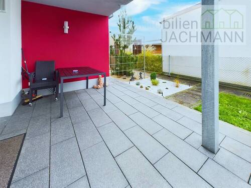 Terrasse - Etagenwohnung mit 71,00 m&sup2; in Mitterfels zum Kaufen