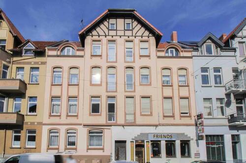 Außenansicht - Denkmalgeschützte 3-Zimmer-Altbauwohnung in Hannover-List - vermietet als WG