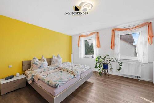 großzügiger Schlafbereich - 