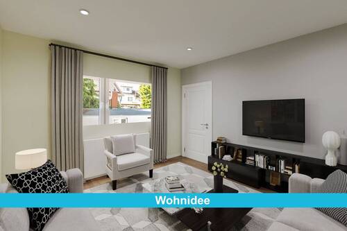 Wohnzimmer - Wohnidee - 3 Zimmer Einfamilienhaus zum Kaufen in Mainz