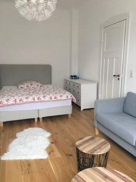 Schlafzimmer - 1 Zimmer Etagenwohnung in Flensburg