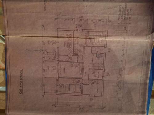 Grundriß Keller/Souterrain - 