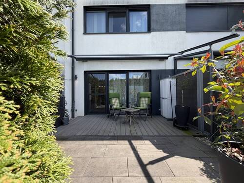 Terrasse - 3 Zimmer Reihenmittelhaus in Bitterfeld-Wolfen