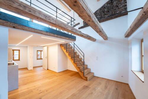 Wohnen/Essen/Kochen - Außergewöhnliches Stadthaus in Wasserburg am Inn - Historischer Charme trifft modernes Wohnen!