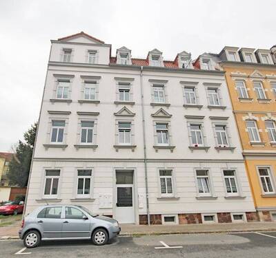Hausansicht - helle Dachgeschosswohnung nahe dem Stadtzentrum von Döbeln