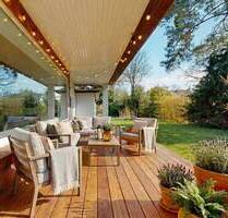 Schönes Einfamilienhaus in Bungalow-Bauweise mit Kamin & Südwest-Terrasse - Berlin Gatow