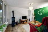 Wohnzimmer mit Ofen - 