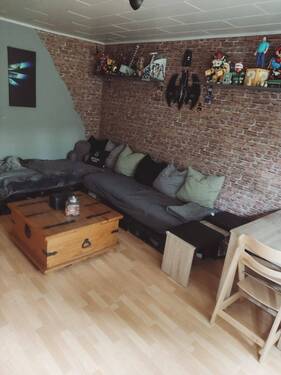 Wohnzimmer - Etagenwohnung mit 87,00 m&sup2; in Lich zum Kaufen