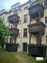 Haus- und Balkonansicht_Titel - 2 Zimmer Etagenwohnung in Leipzig