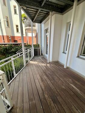 Balkon an der Küche - 