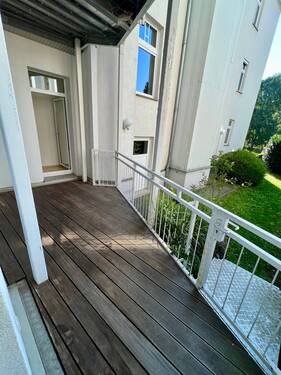 Balkon an der Küche - 