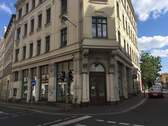 Eckansicht, Schaufenster Lu╠êtzner Stra├ƒe.JPG - 4 Zimmer Büro zur Miete in Leipzig