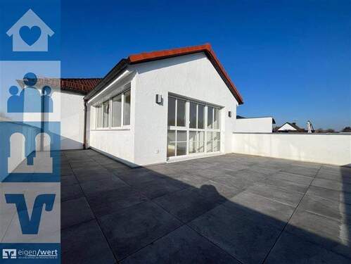 Große Dachterrasse - Moderne, ruhige 3 Zimmer Wohnung in Freising
