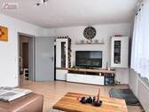 Wohnzimmer - 4 Zimmer Doppelhaushälfte zum Kaufen in Tapfheim