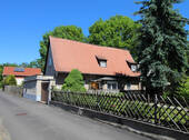 Ansicht straßenseitig - 4 Zimmer Einfamilienhaus in Niedertrebra