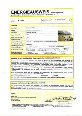 Energieausweis - 