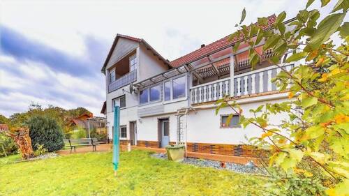 Ansicht vom Garten - 9 Zimmer Einfamilienhaus in Schrecksbach