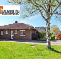 TT bietet an: Ebenerdig wohnen mit Komfort - liebevoll gepflegter Bungalow mit Süd-West-Terrasse und Sommergarten! - Sande