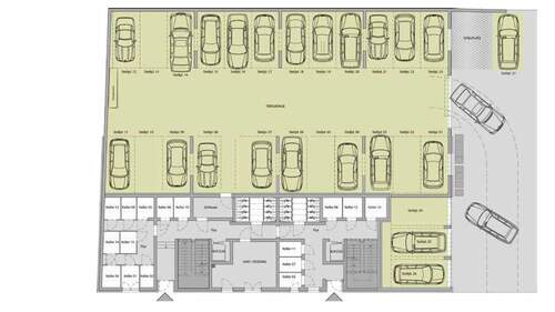 Tiefgaragenstellplatz - 