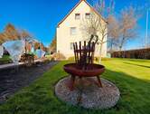Garten mit Feuerschale - 