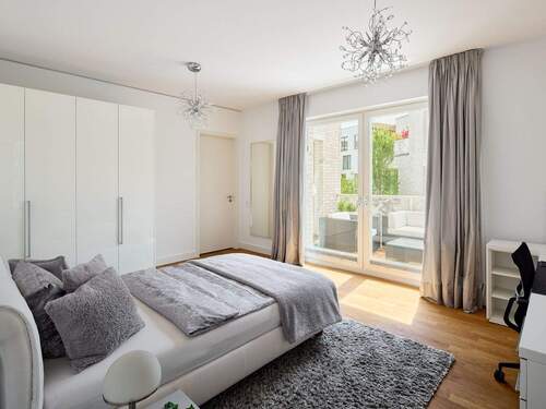 Schlafzimmer mit Terrasse - 