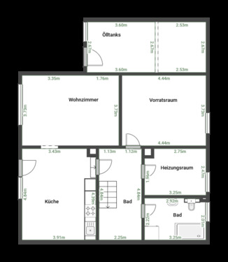 Skizze 1. UG.png - Mehrfamilienhaus, Wohnhaus mit 210,00 m&sup2; in Saarbrücken zum Kaufen