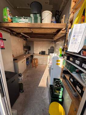 Werkstatt im Erdgeschoss des Anbaus - 