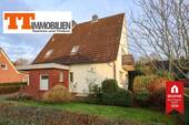 Außenansicht - Platz für Familie, Ideen + Träume - solides Einfamilienhaus in ruhiger Lage von Sande!