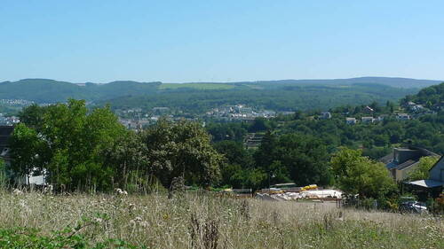 Ausblick von Strassenkreuzung - 