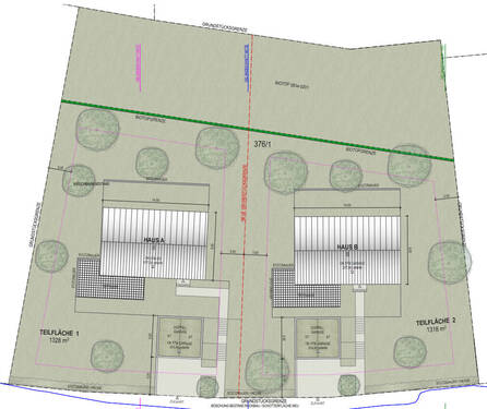 mögliche Grundstücksplanung - 