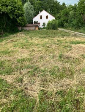 Ansicht von der Straße - Grundstück in Dorfen zum Kaufen