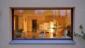 Blick ins Wohnzimmer - 7 Zimmer Einfamilienhaus in Lilienthal