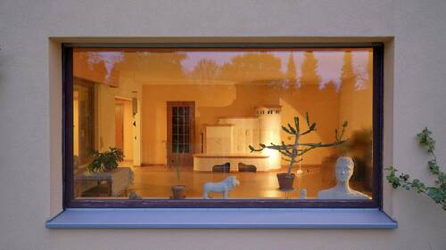Blick ins Wohnzimmer - 7 Zimmer Einfamilienhaus in Lilienthal