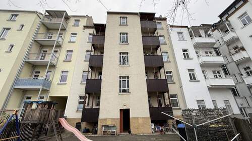 Rückansicht - 3 Zimmer Etagenwohnung in Leipzig