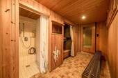Dusche und Solarium im Keller - 