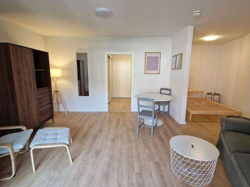 Wohnzimmer - Etagenwohnung mit 48,00 m&sup2; in Stockelsdorf zur Miete