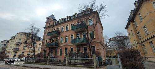 Eingang Waldheimer Str. 12.jpg - 2-Zi.-EG-Eigentumswohnung mit Garten in ruhiger Lage von Dresden-Löbtau-Süd