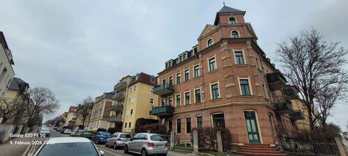 Ecke Frankenbergstraße.jpg - 2 Zimmer Terrassenwohnung zum Kaufen in Dresden
