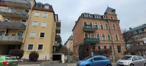 Eingang Frankenbergstraße.jpg - Terrassenwohnung in Dresden zum Kaufen
