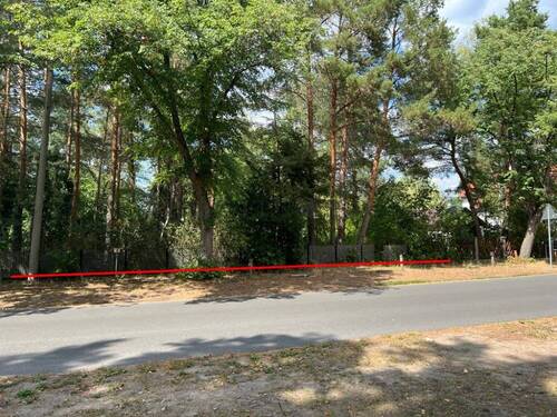 Front - Ein hinteres Grundstück in TOP Lage Falkensee - nahe Bahnhof Seegefeld