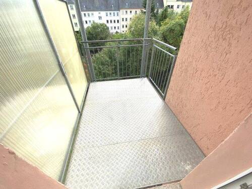 Balkon - 1 Zimmer Etagenwohnung in Plauen