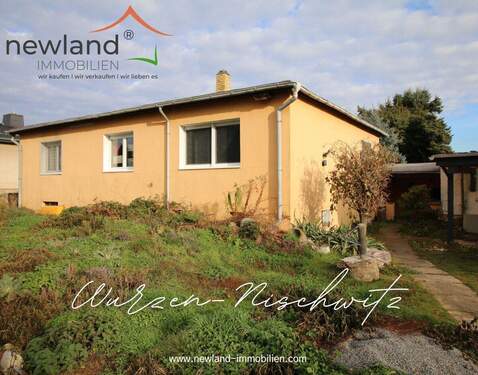 Startbild - Raum- & Gartenwunder - Bungalow mit Einliegerwohnung in Nischwitz nähe Wurzen!