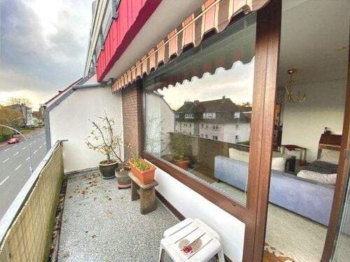 Der Balkon erweitert den Wohnraum zum Freiluftzimmer - 