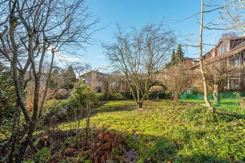 Garten - Doppelhaushälfte mit 124,90 m&sup2; in Weßling zum Kaufen