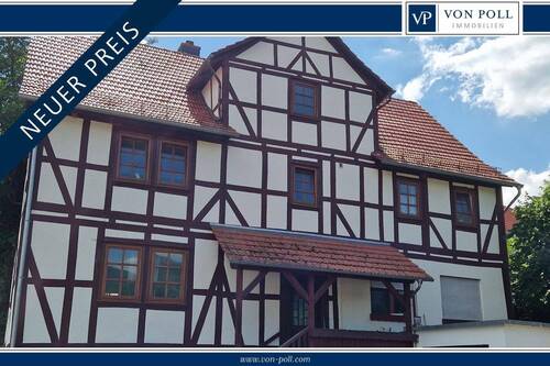 Bild 1 - Günstiges -teilvermietetes-Fachwerkhaus in Bad Sooden-Allendorf, OT Oberrieden